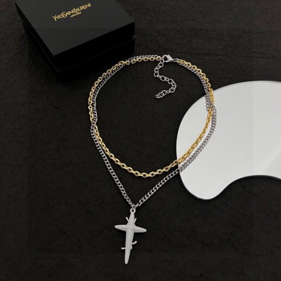 Lovers continue to appear Necklace 2023SS YSL Yves Saint Laurent Lovers continue to appear Necklace 2023SS YSL Yves Saint Laurent